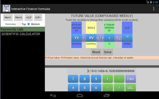 Finance Formulas screenshot 10
