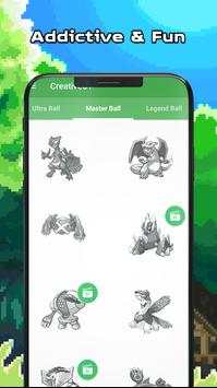 Color by Number - Sandbox Pokemon Pixel screenshot 4