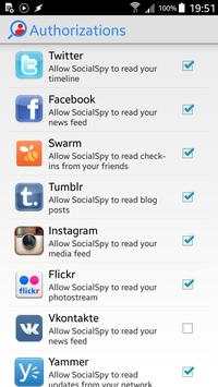 SocialSpy screenshot 2