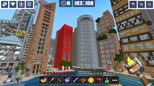 Mini Block Craft: Planet Craft screenshot 3