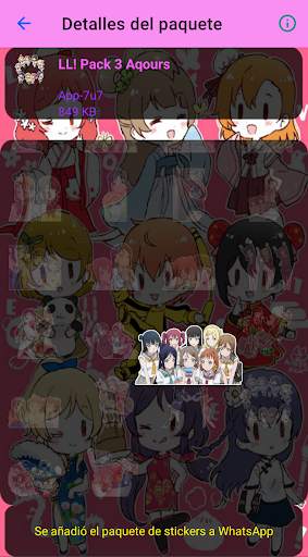LL! Stickers Packs screenshot 8