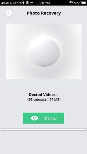 Photo Recovery With Battery screenshot 1