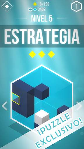 Gravity Block | 💠 Juego de Puzzle 3D 💠 screenshot 1