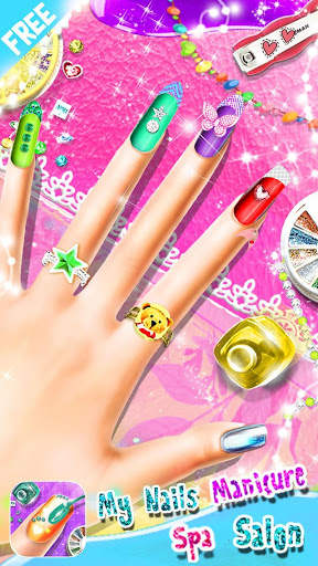 My Nails Manicure Spa Salon - فن الأظافر للأزياء 1 تصوير الشاشة