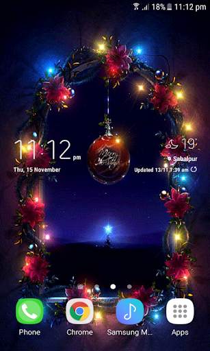 Christmas Eve Live Wallpaper screenshot 2