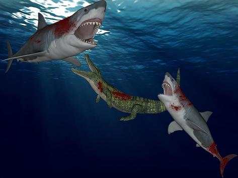 Shark Crocodile Fight screenshot 1