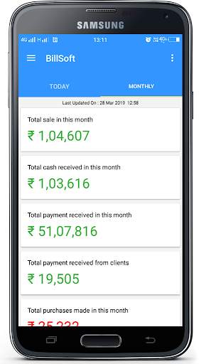 Hitech BillSoft screenshot 1