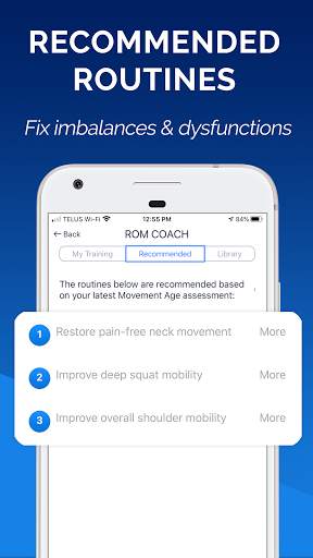 ROM Coach (Mobility) screenshot 3