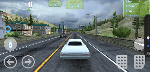 City driving in car racing screenshot 3