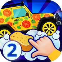Car repair garage games logo
