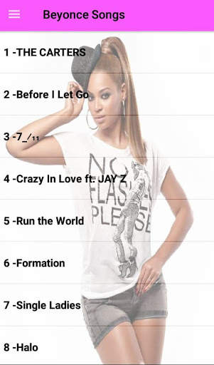 Beyonce Songs Offline (41 songs) screenshot 7