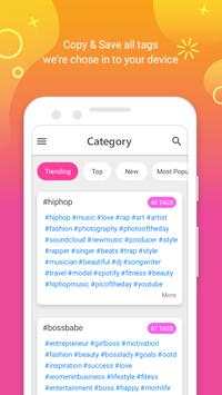 HashTags for Instagram - Get Followers & Like 2019 screenshot 3