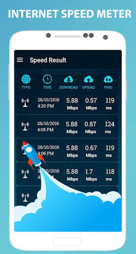İnternet hız ölçer wifi kontrol edin screenshot 2