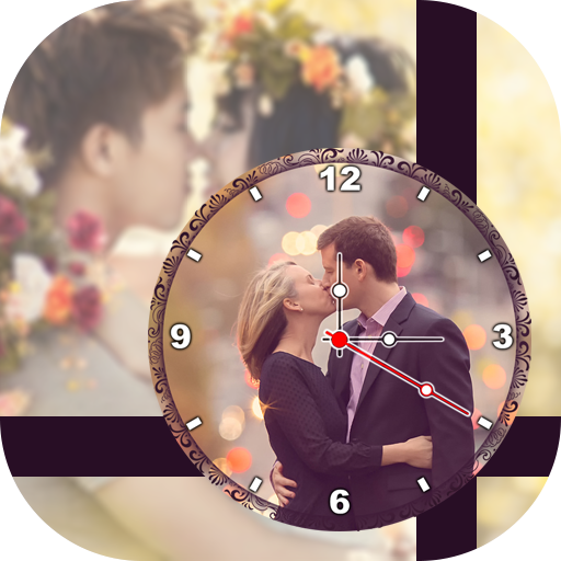 Kiss Clock Live Wallpaper - Clock Live Wallpaper иконка