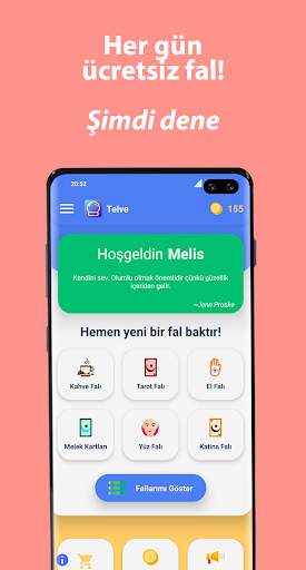 Telve - Kahve Falı, Tarot Falı, Astroloji, Fal screenshot 1