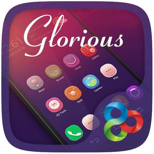 Glorious GO Launcher Theme v1.0