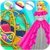 Princess Horse Cart Cleaning icon