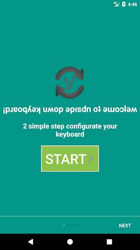 Upside Down keyboard स्क्रीनशॉट 1