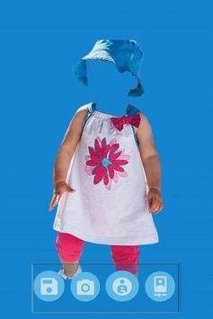 Baby Girl Photo Suit Editor screenshot 3