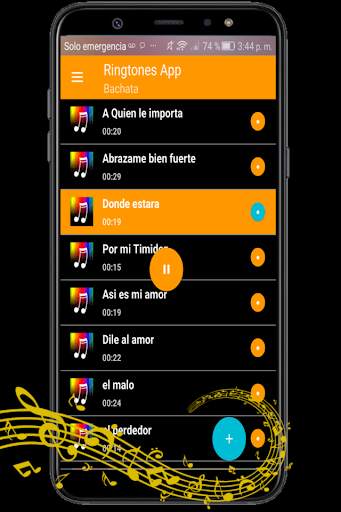ringtones msuic bachata screenshot 2