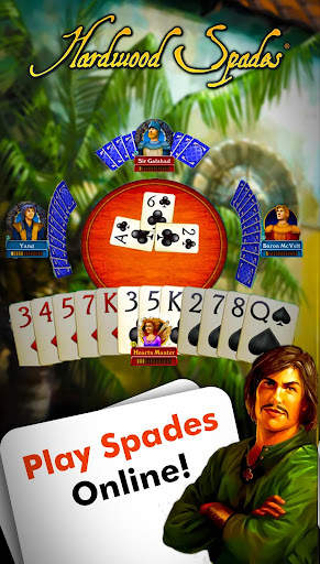 Hardwood Spades Free screenshot 1