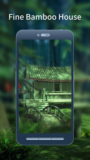 3D Bamboo House Live Wallpaper screenshot 2