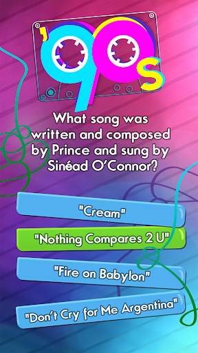 Top 90s Music Trivia Quiz Game screenshot 3