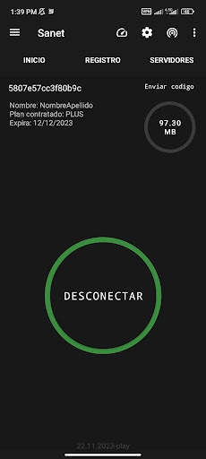 Sanet VPN screenshot 3