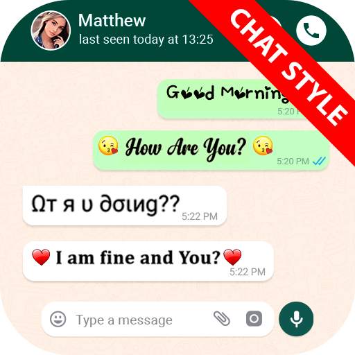 Chat Styles: Cool Font & Stylish Text for WhatsApp 1.3