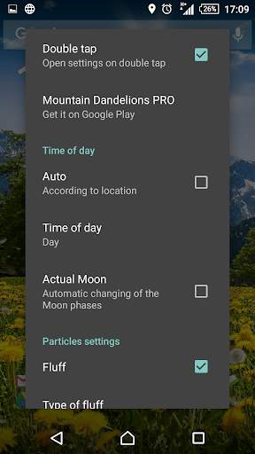 Summer Dandelion Live Wallpaper FREE screenshot 4