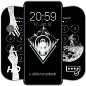 Black Wallpapers &amp; Lock Screen icon