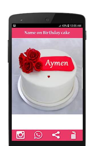 Write Name on Birthday Cake screenshot 4