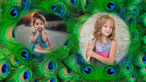 Peacock Dual Photo Frame 3 تصوير الشاشة