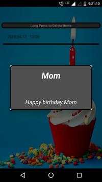 Birthday Messenger screenshot 4