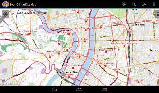 Lyon Offline City Map screenshot 8