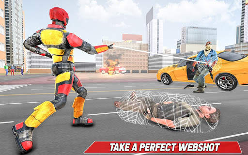 Bodyguard Robot Rope hero – Robot Crime Simulator screenshot 3