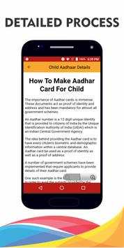 Child Aadhaar screenshot 2