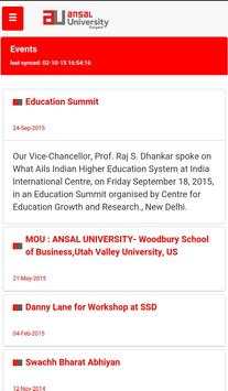 Ansal University screenshot 2