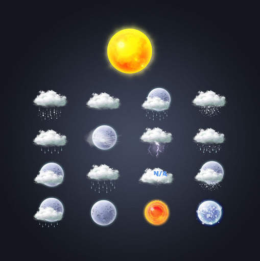 Painting - Weather icon pack скриншот 2