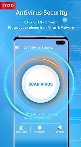 CV Antivirus Security-Clean Virus, Booster screenshot 1