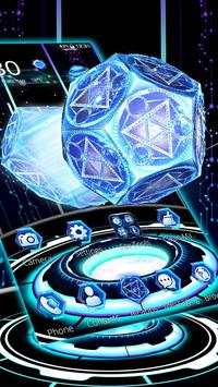3D Crystal Launcher screenshot 1