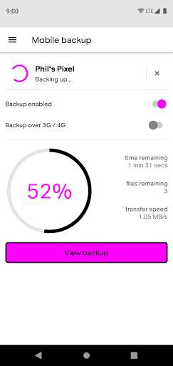 Team Knowhow Cloud Backup 6 تصوير الشاشة