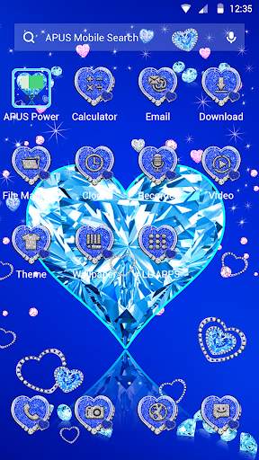 Diamond APUS Launcher theme screenshot 2