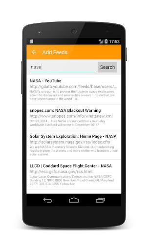 Lite RSS 7 تصوير الشاشة