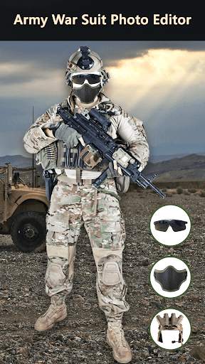 Army War Suit Photo Editor 6 تصوير الشاشة