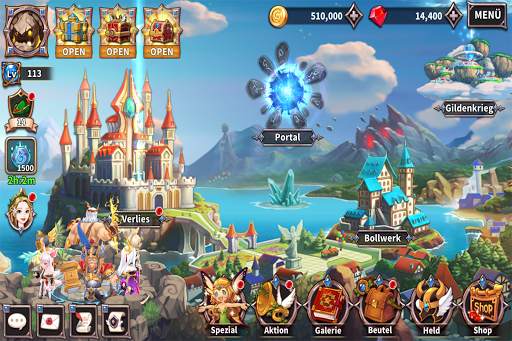 WITH HEROES - IDLE RPG screenshot 13