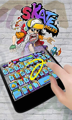 Skate GO Keyboard Theme screenshot 2