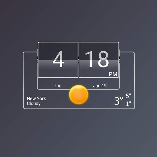 3D Flip Clock Theme Pack 06 2.1.0