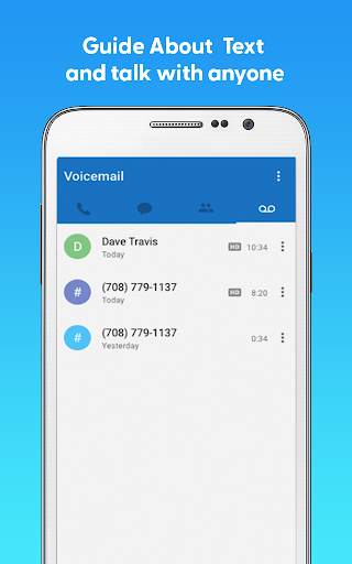 Talkatone Guide Texts Calls скриншот 3