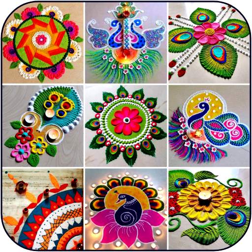 Diwali Rangoli Designs Kolam Dot Rangoli Pongal HD 87